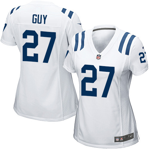 Women's Game Winston Guy Nike Jersey White Road - #27 NFL Indianapolis Colts